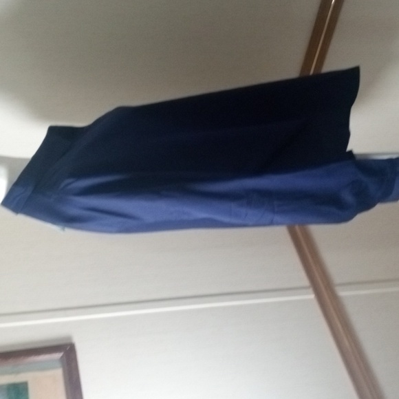 Women's Navy Button-Up Shirt, Office, Academya, Professional, Casual. - Picture 8 of 8